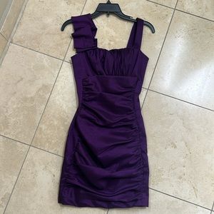 JESSICA MCCLINTOCK Purple Dress
